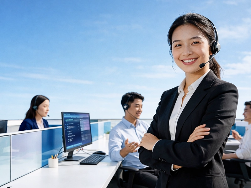 Centre d'appels BPO